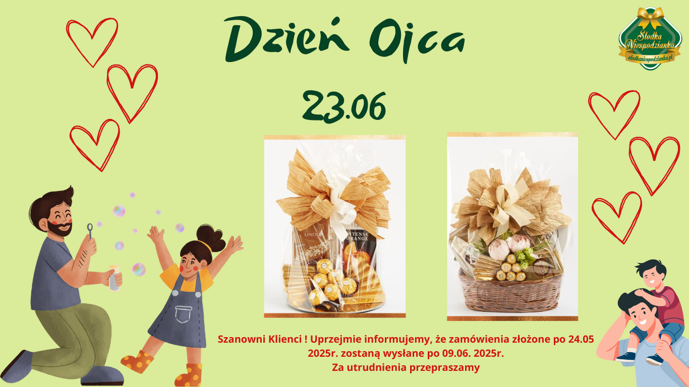Kosz słodyczy na dzień ojca
